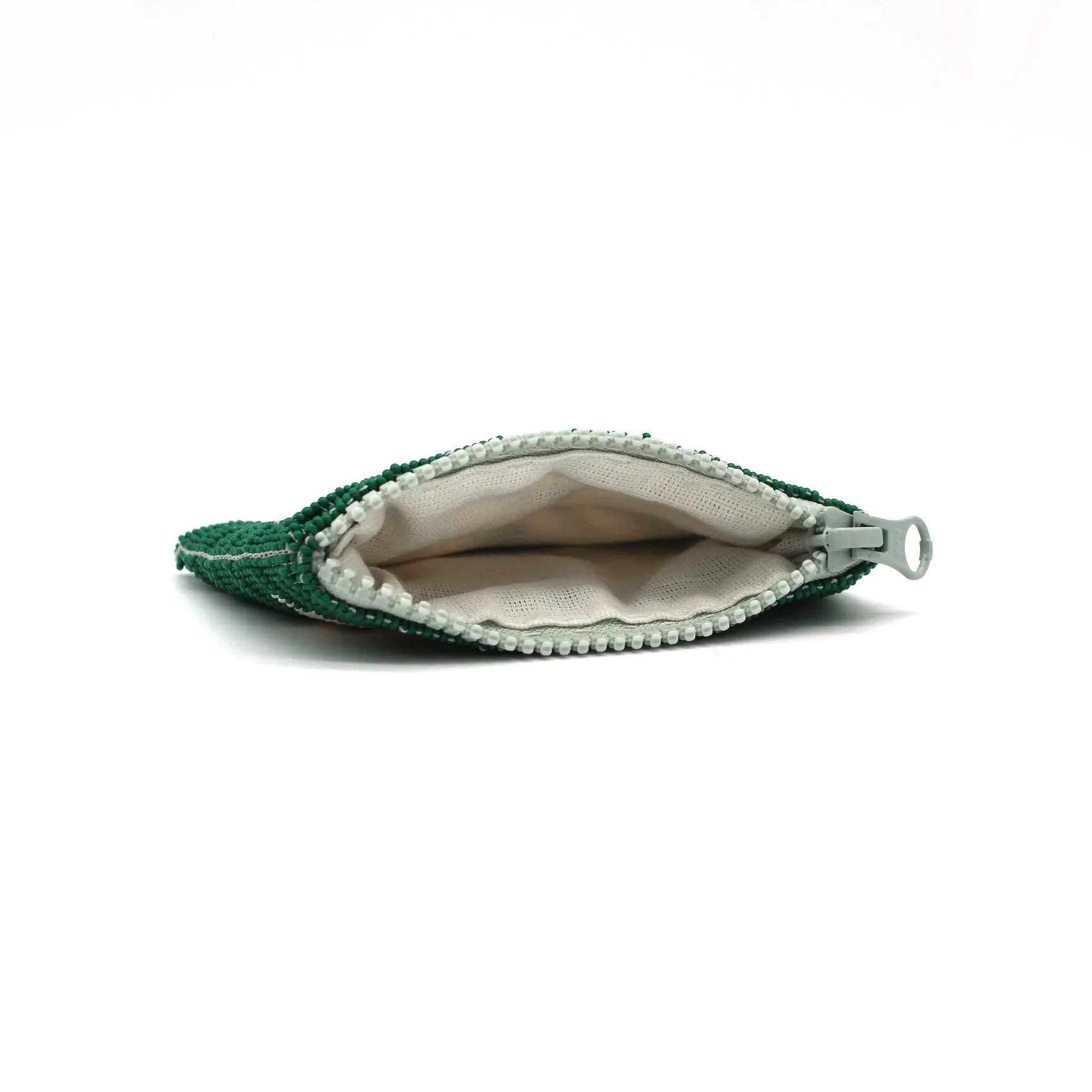 Glass Bead Coin Purse - RABBIT PEARL