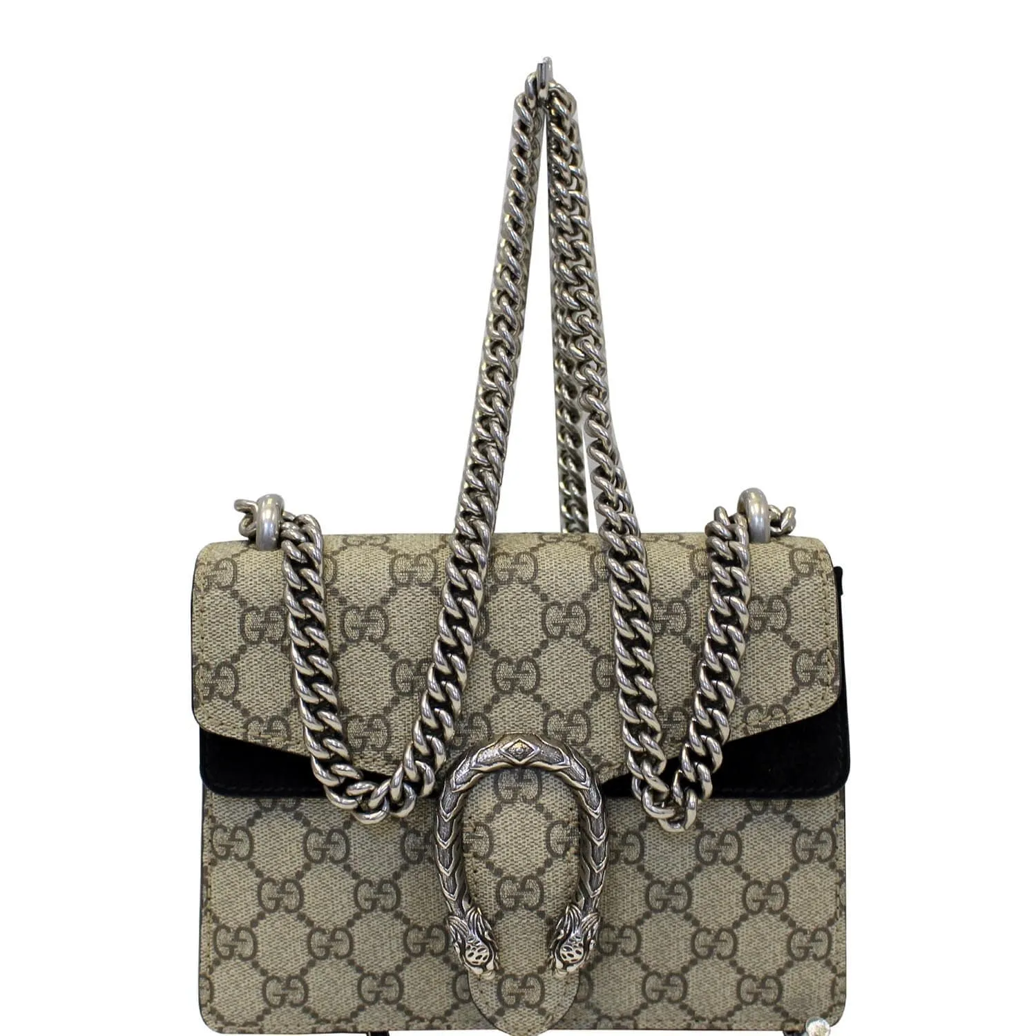 GUCCI Dionysus Mini GG Supreme Canvas Shoulder Crossbody Bag