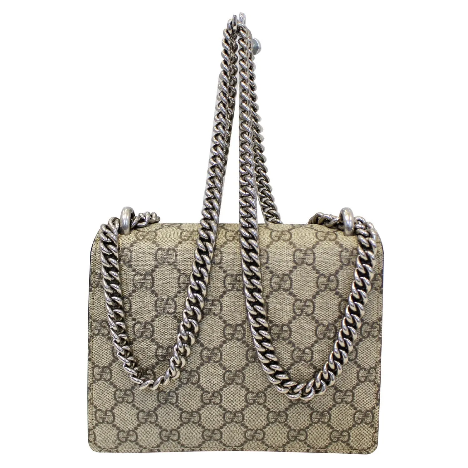 GUCCI Dionysus Mini GG Supreme Canvas Shoulder Crossbody Bag