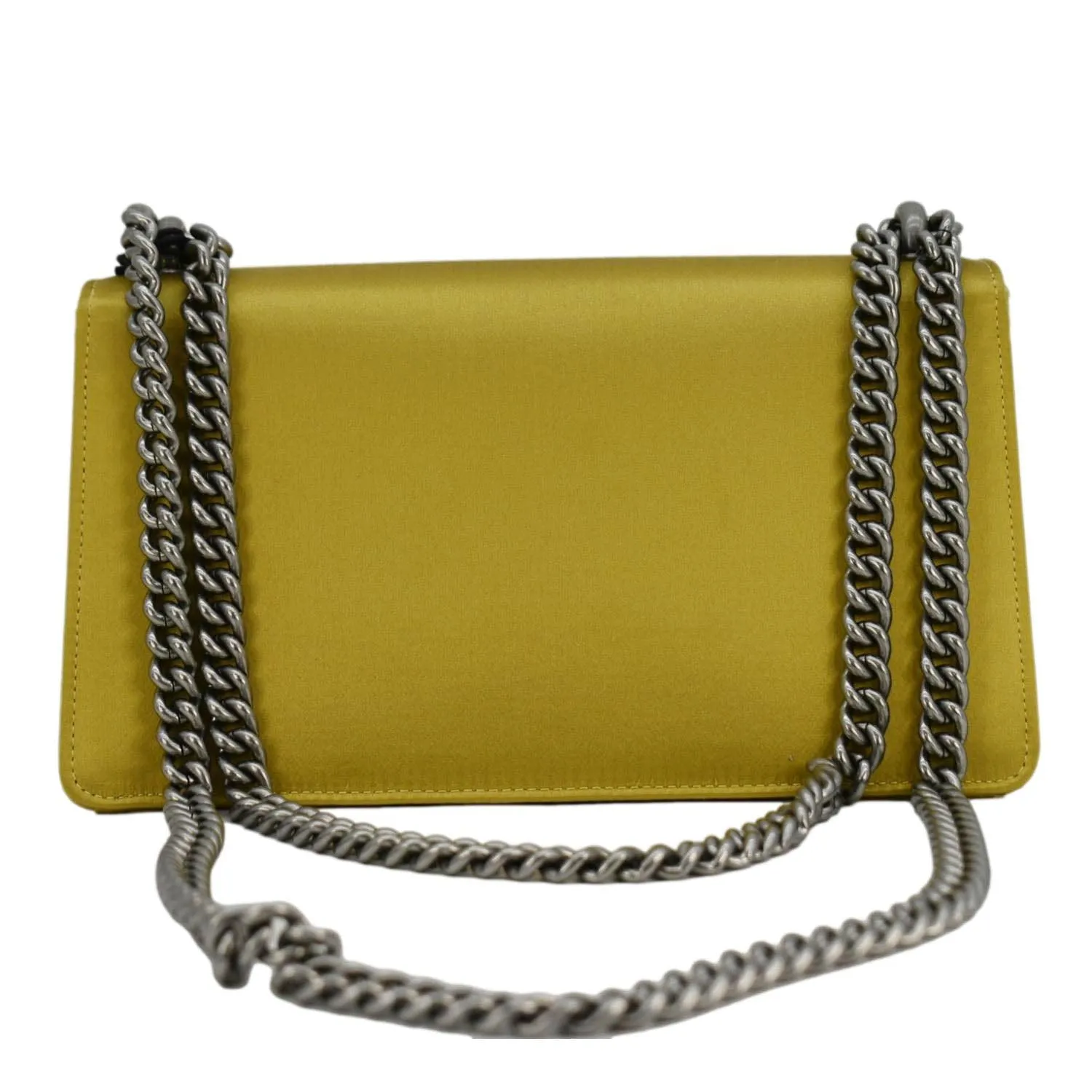 GUCCI Dionysus Small Leather Crossbody Bag Gold 499623