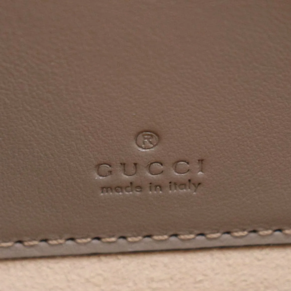 GUCCI GG Marmont Vanity Leather Crossbody Bag Dusty Pink 672253