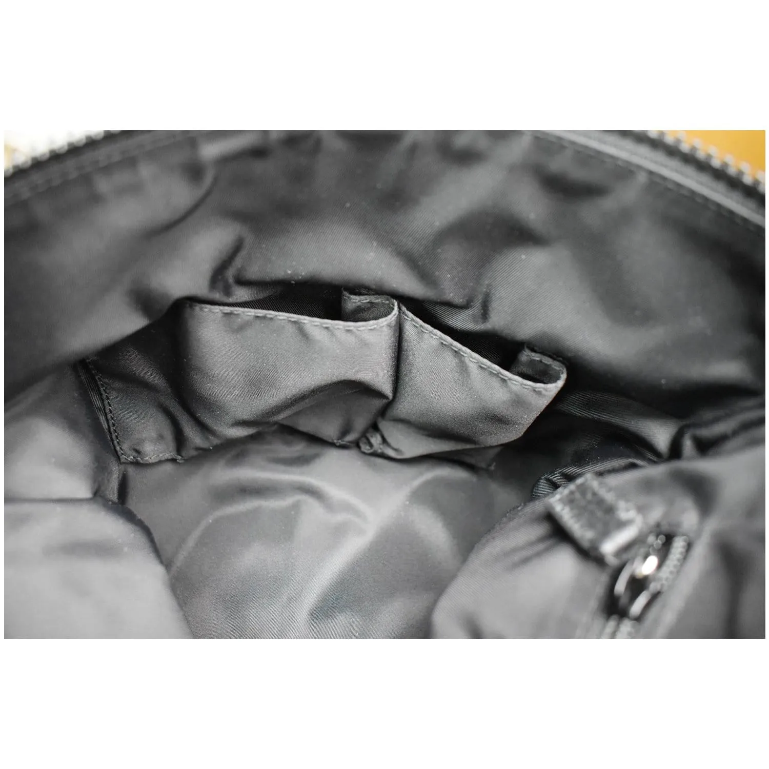GUCCI GG Monogram Nylon Small Messenger Bag Black 510342