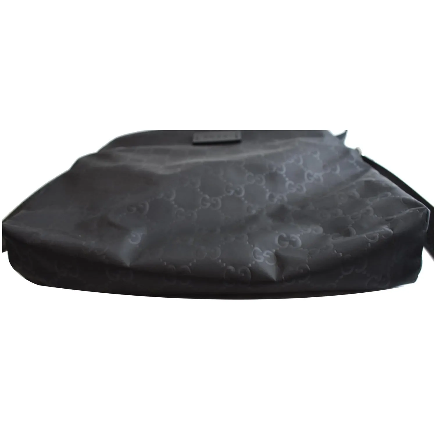 GUCCI GG Monogram Nylon Small Messenger Bag Black 510342