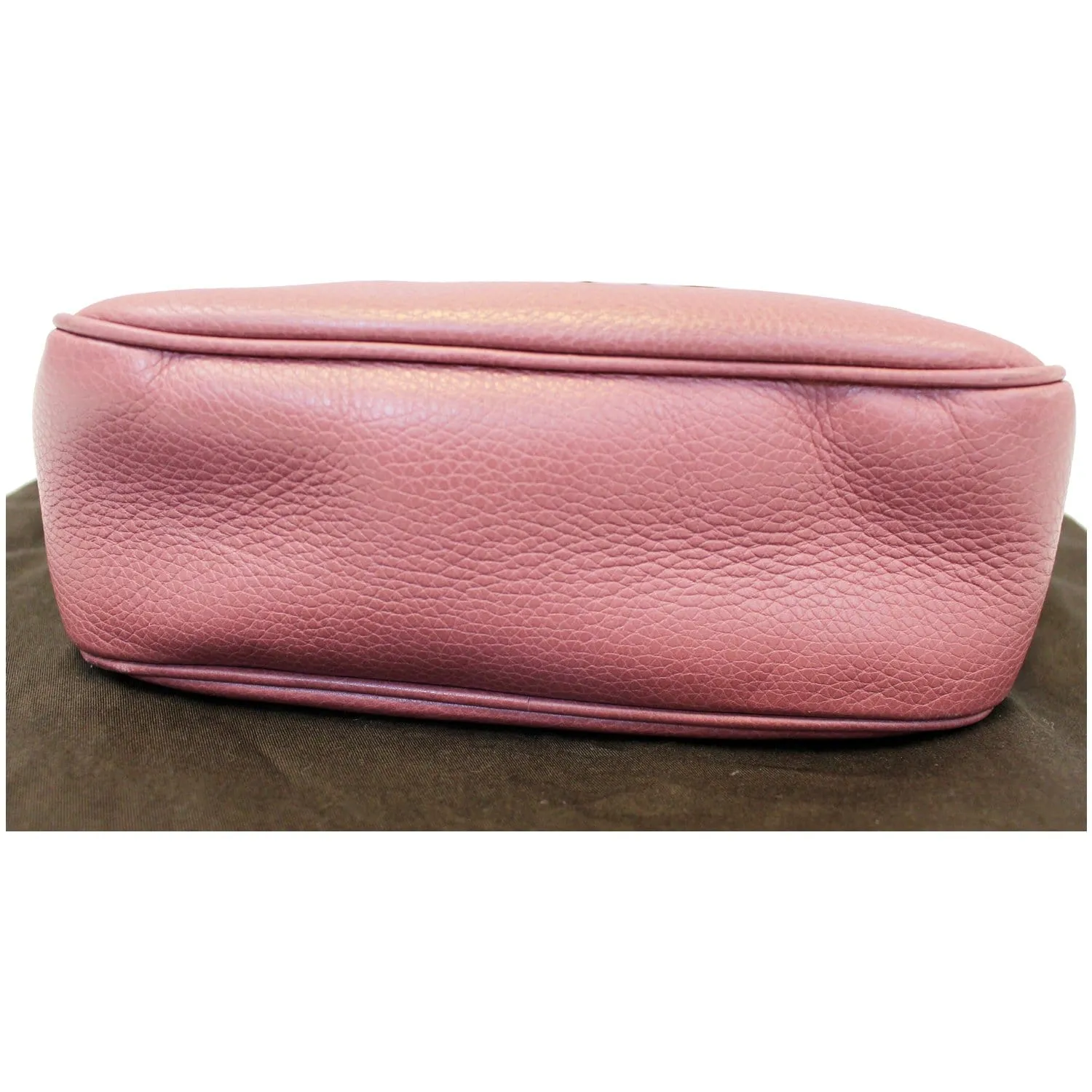 GUCCI Soho Disco Pebbled Leather Small Crossbody Bag 308364
