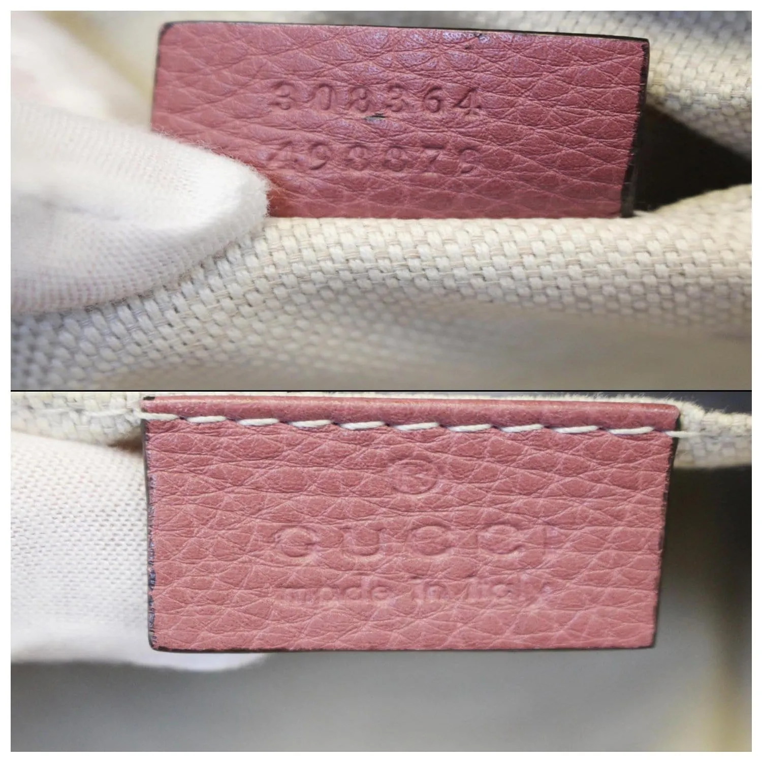 GUCCI Soho Disco Pebbled Leather Small Crossbody Bag 308364