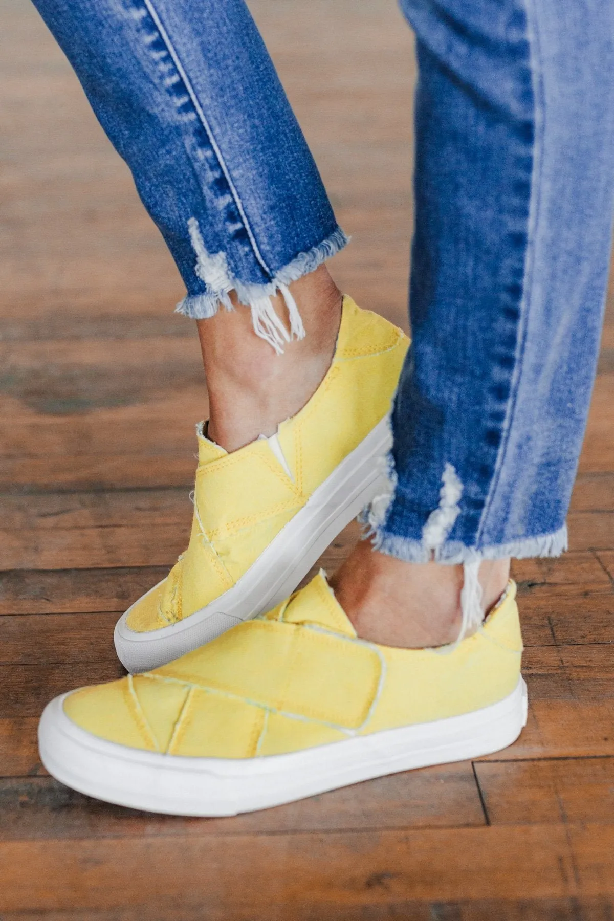 Gypsy Jazz India Sneakers- Yellow