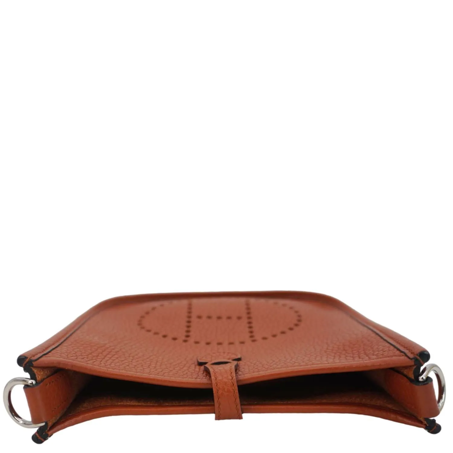 HERMES Evelyne Taurillon Leather Crossbody Bag Cuivre