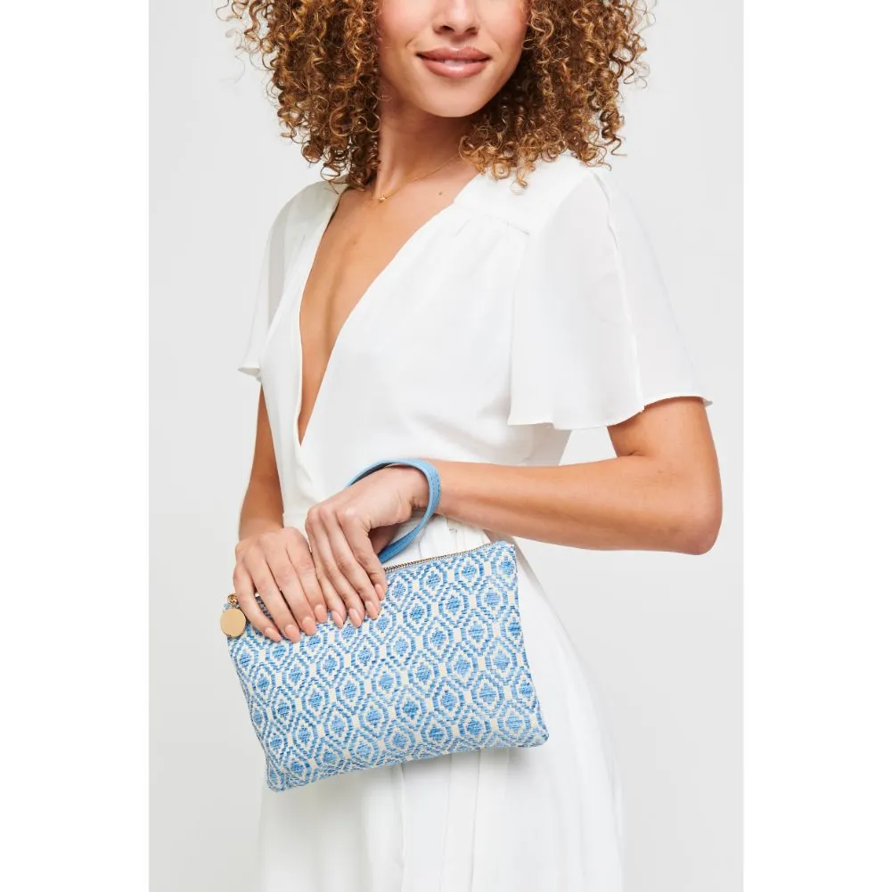 Joan - Jacquard Wristlet