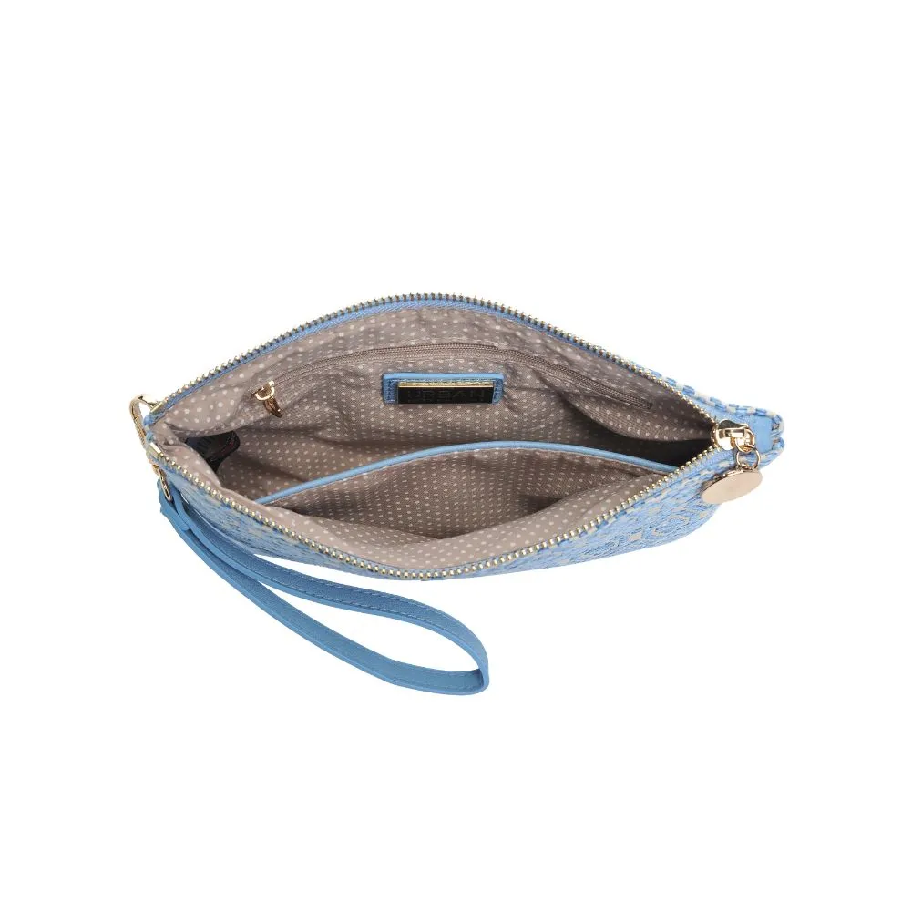 Joan - Jacquard Wristlet