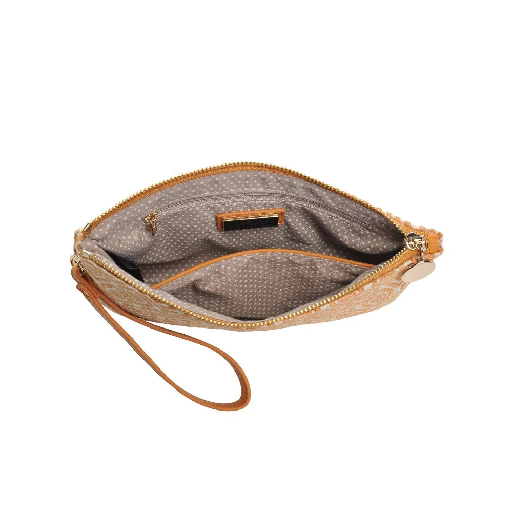 Joan - Jacquard Wristlet