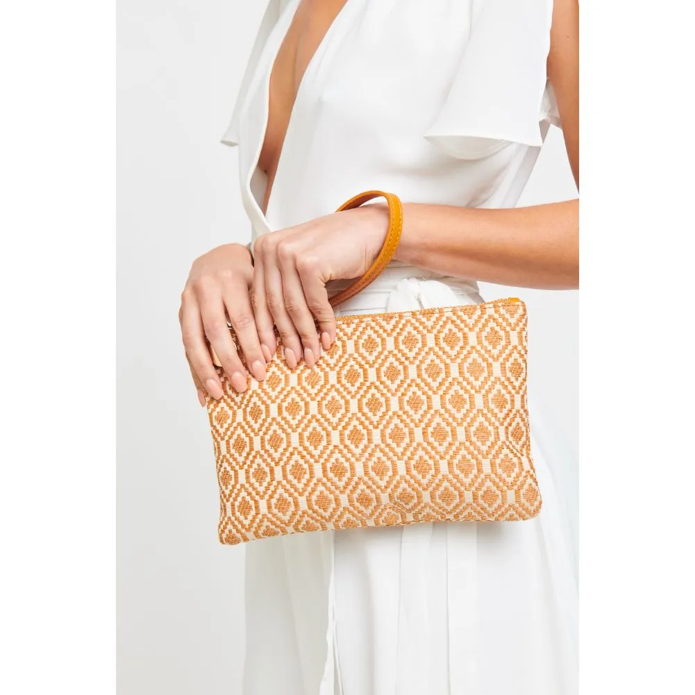 Joan - Jacquard Wristlet