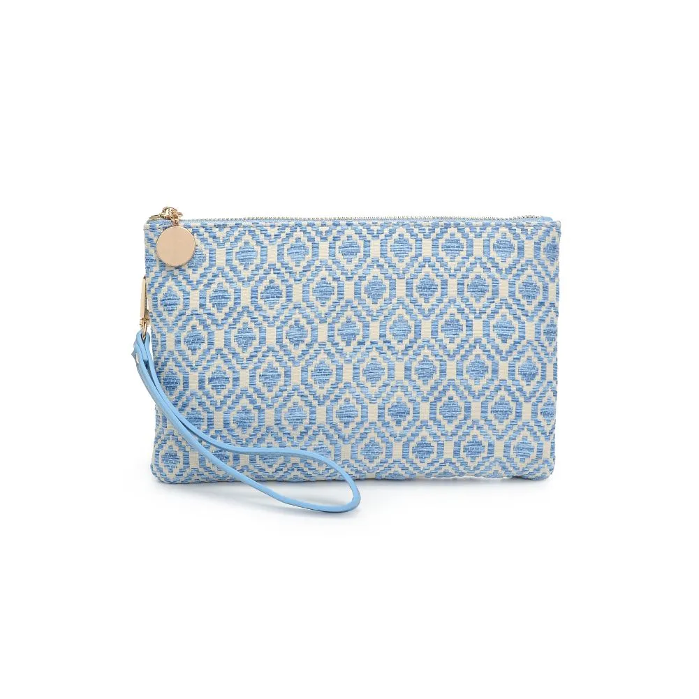 Joan - Jacquard Wristlet