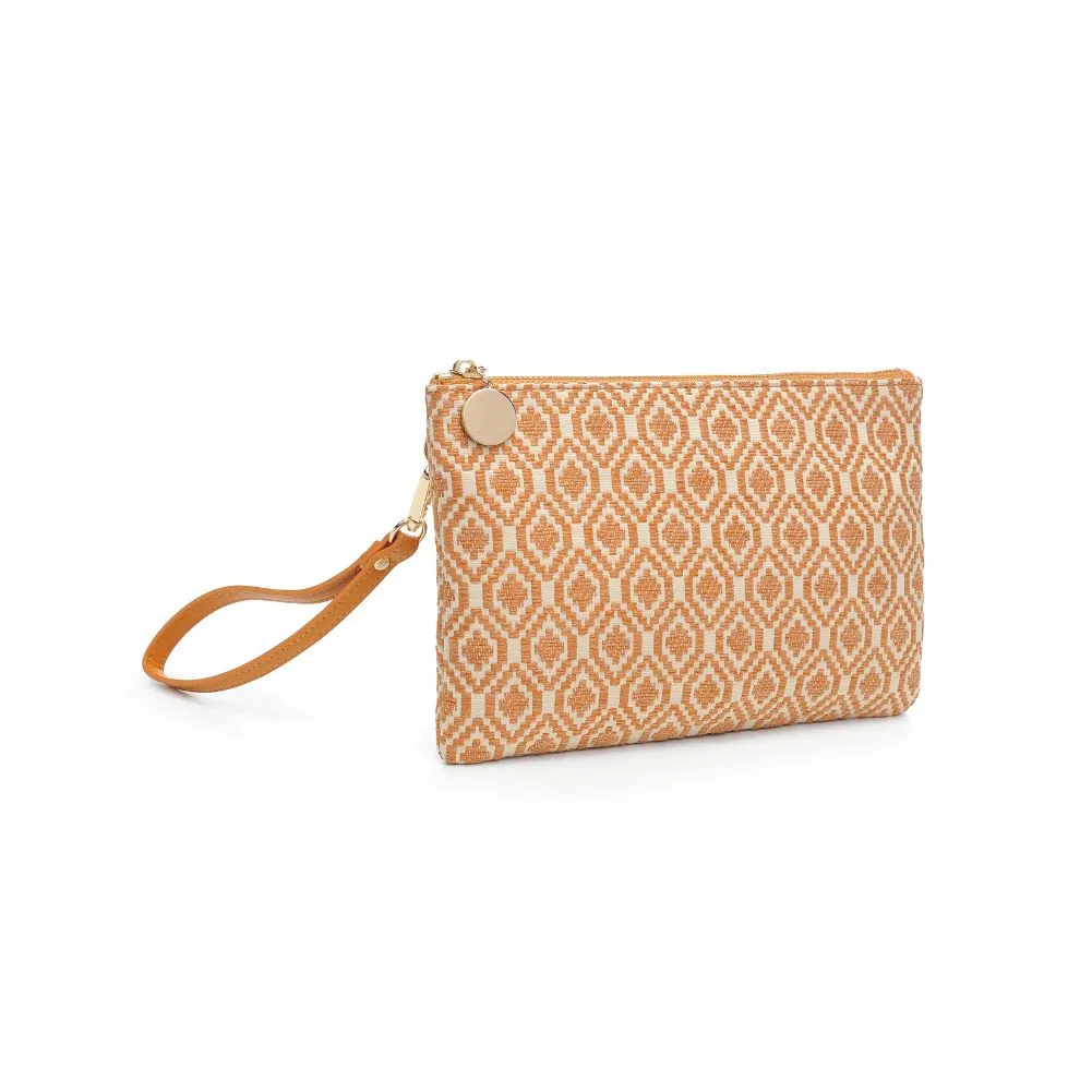Joan - Jacquard Wristlet