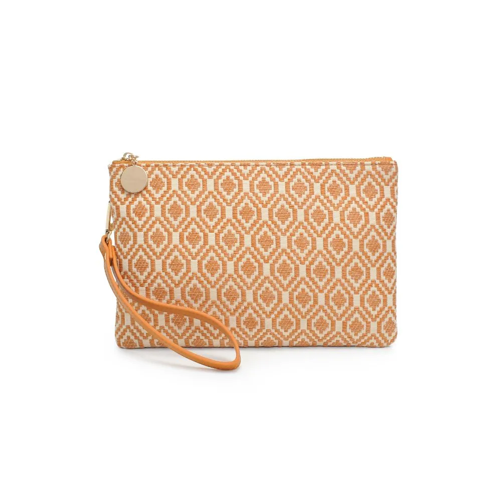 Joan - Jacquard Wristlet