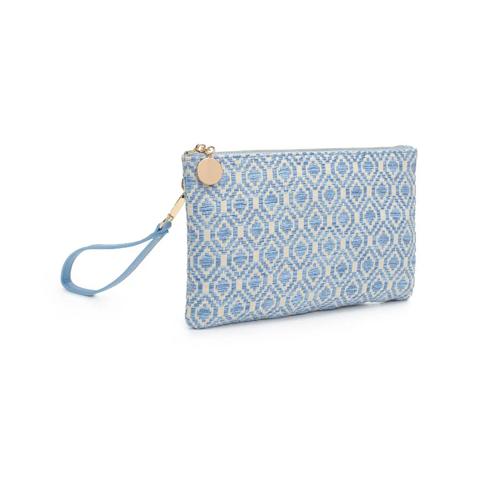 Joan - Jacquard Wristlet