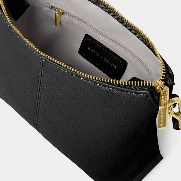 Katie Loxton Black Laila Slouch Crossbody Bag