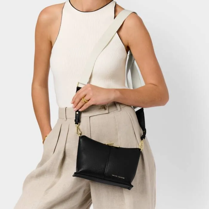 Katie Loxton Black Laila Slouch Crossbody Bag