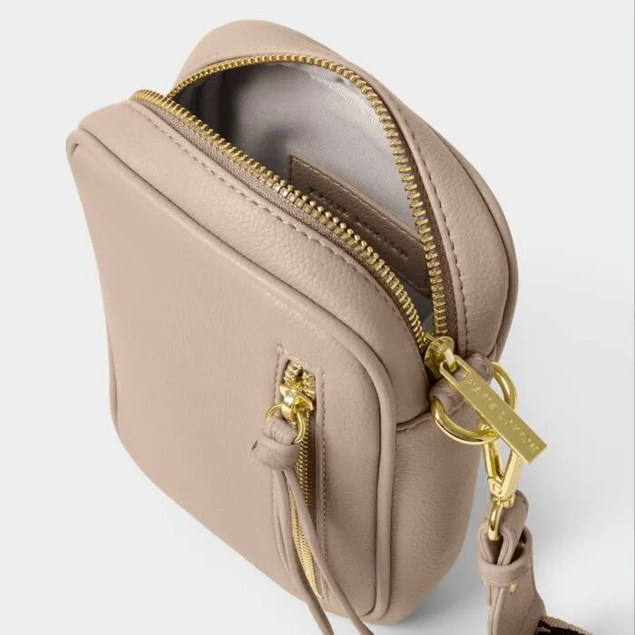 Katie Loxton Light Taupe Hallie Small Crossbody Bag