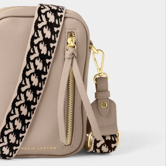 Katie Loxton Light Taupe Hallie Small Crossbody Bag