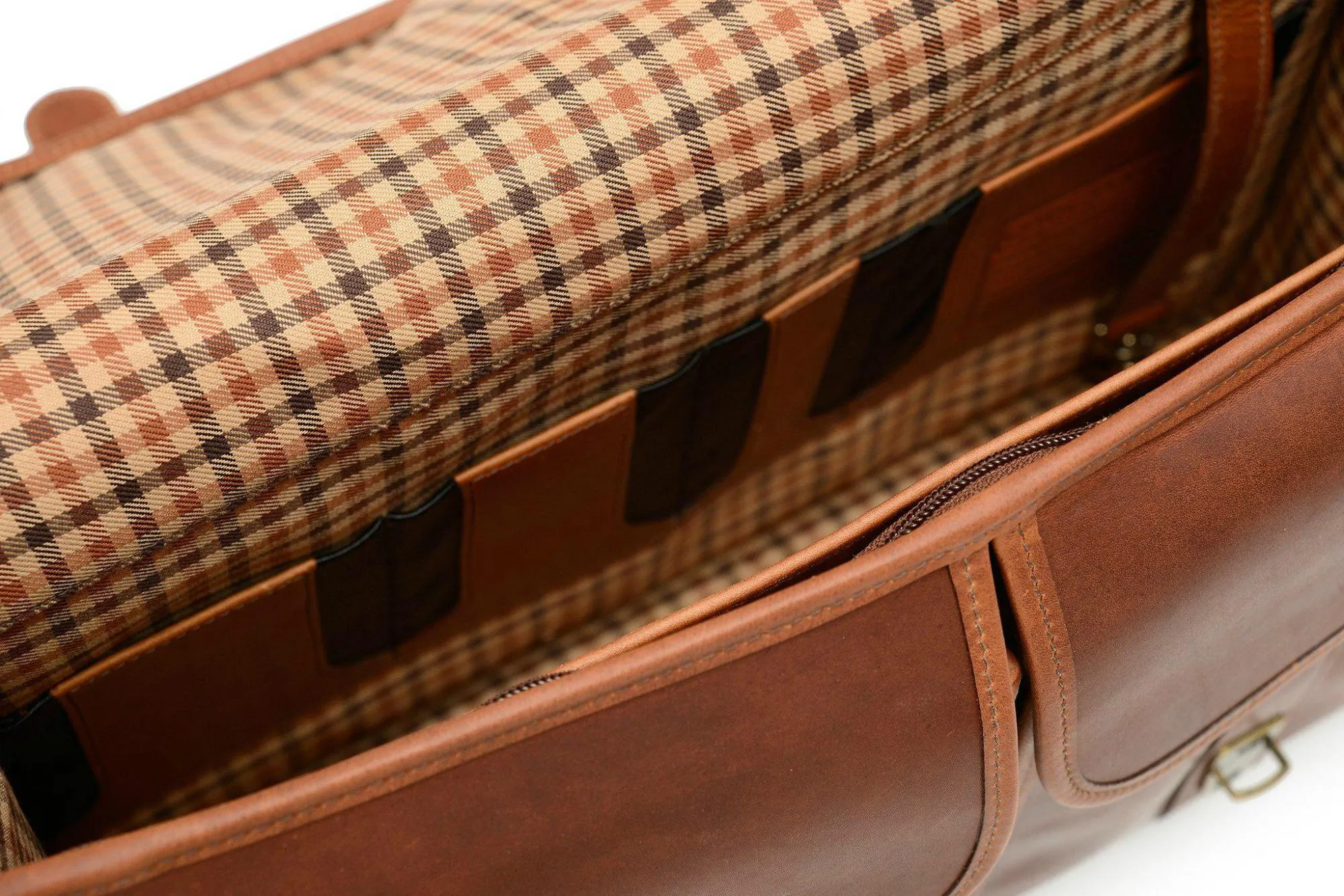 Korchmar Garfield Leather Laptop Messenger - Espresso