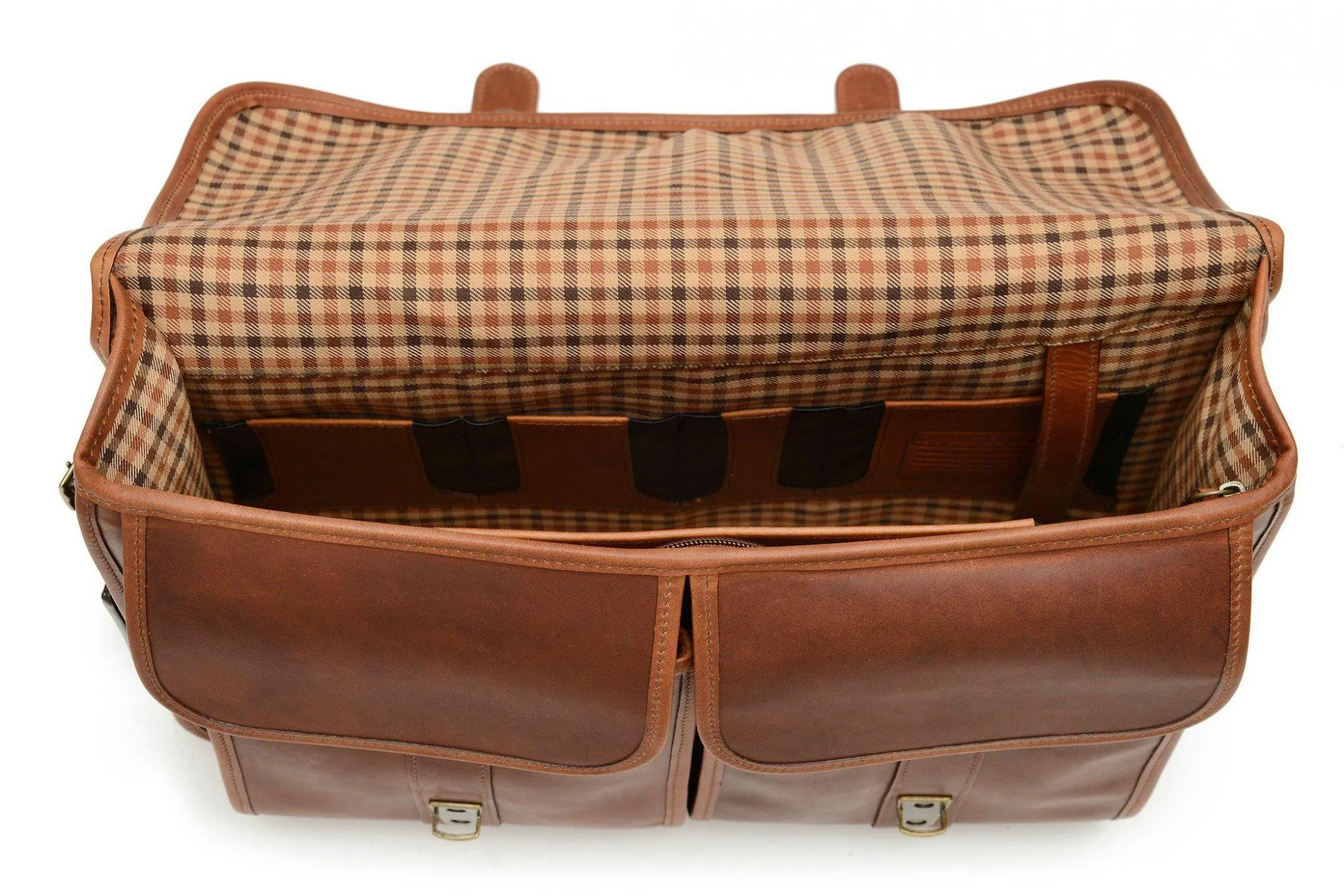 Korchmar Garfield Leather Laptop Messenger - Espresso