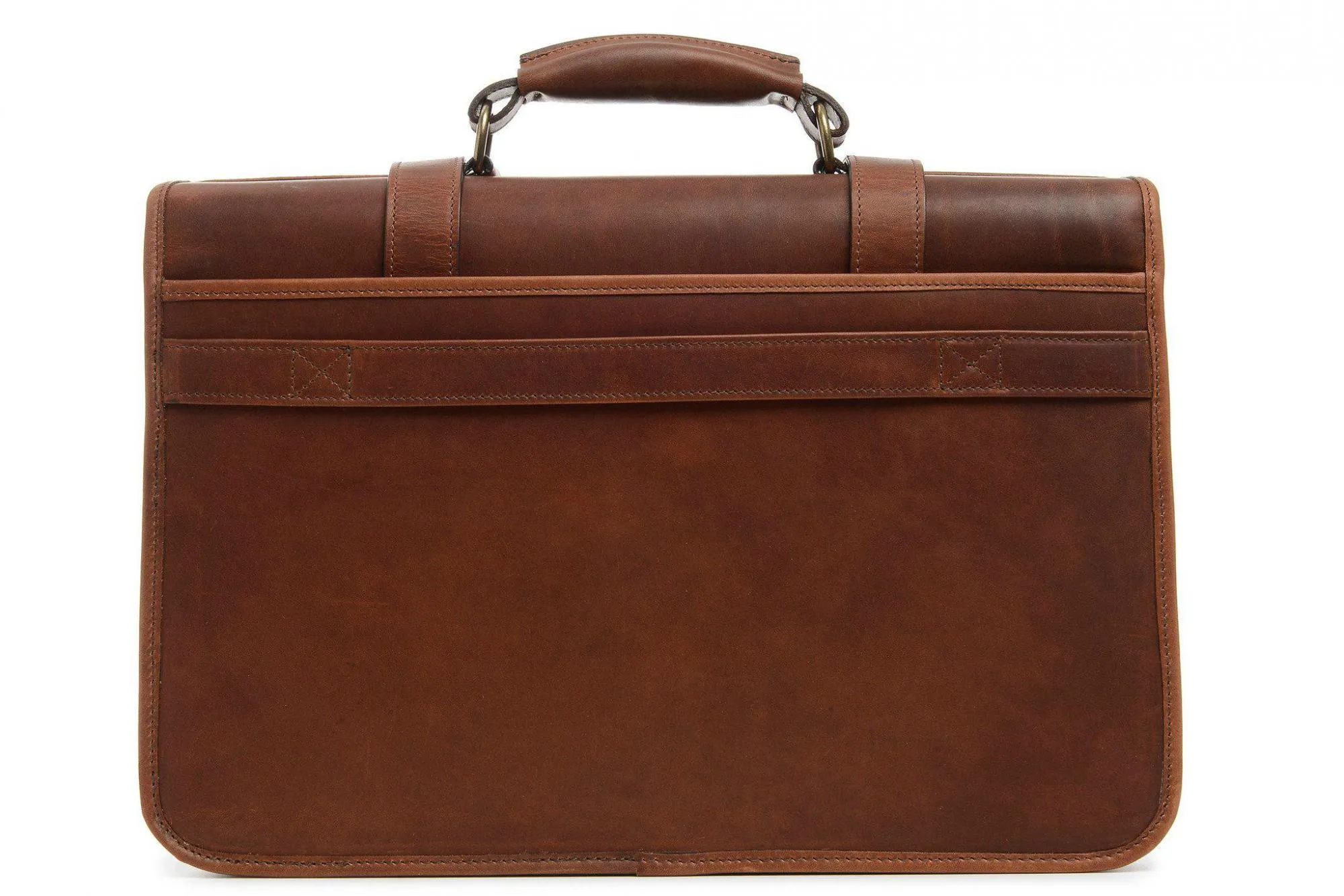 Korchmar Garfield Leather Laptop Messenger - Espresso
