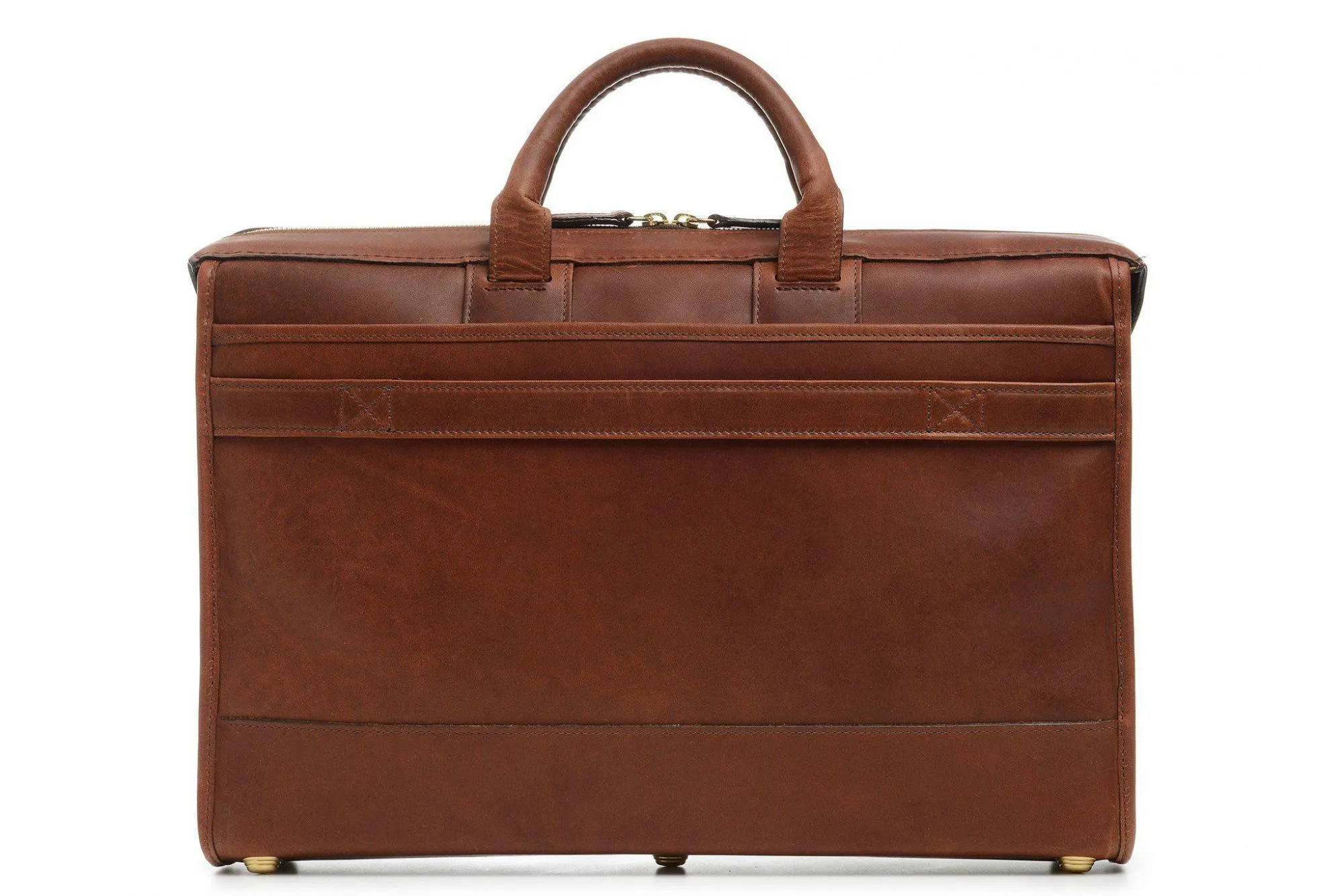 Korchmar Sawyer Slim Leather Laptop Briefcase