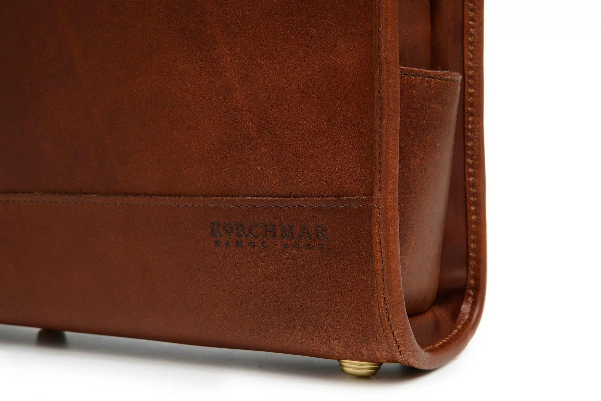 Korchmar Sawyer Slim Leather Laptop Briefcase