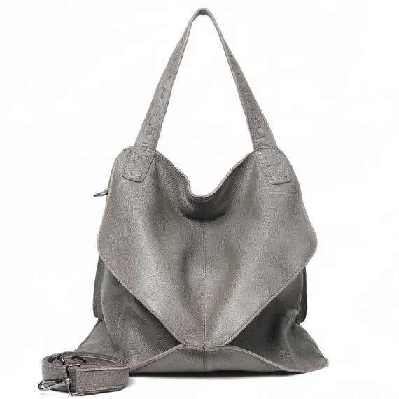 Large Capacity Fashionable Genuine Leather Sling Bag