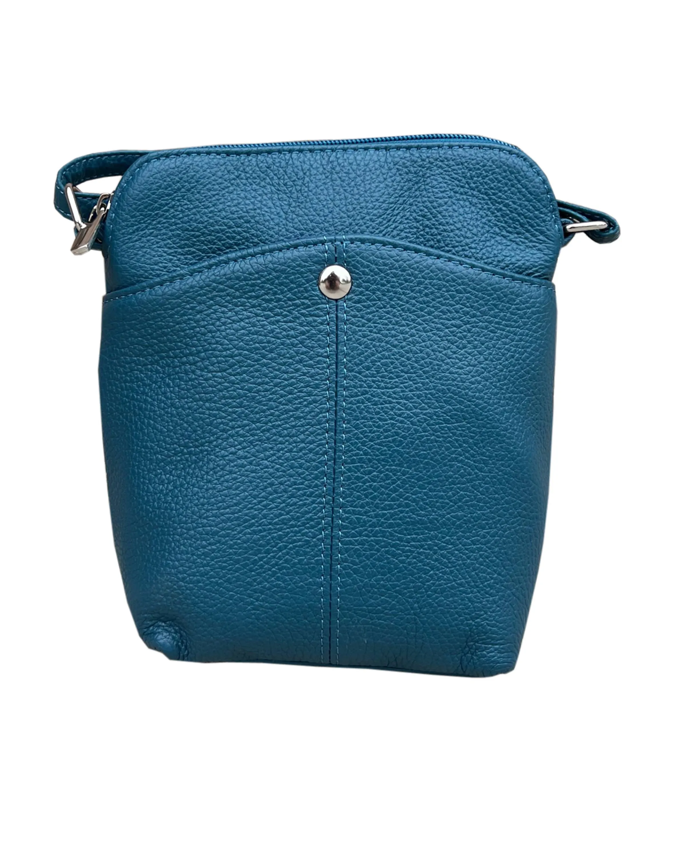Light Brown Cowhide Women Mini crossbody shoulder bag phone pouch