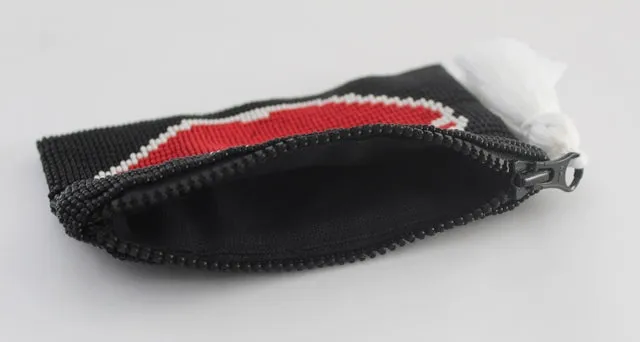 Lips Glass Bead Coin Purse