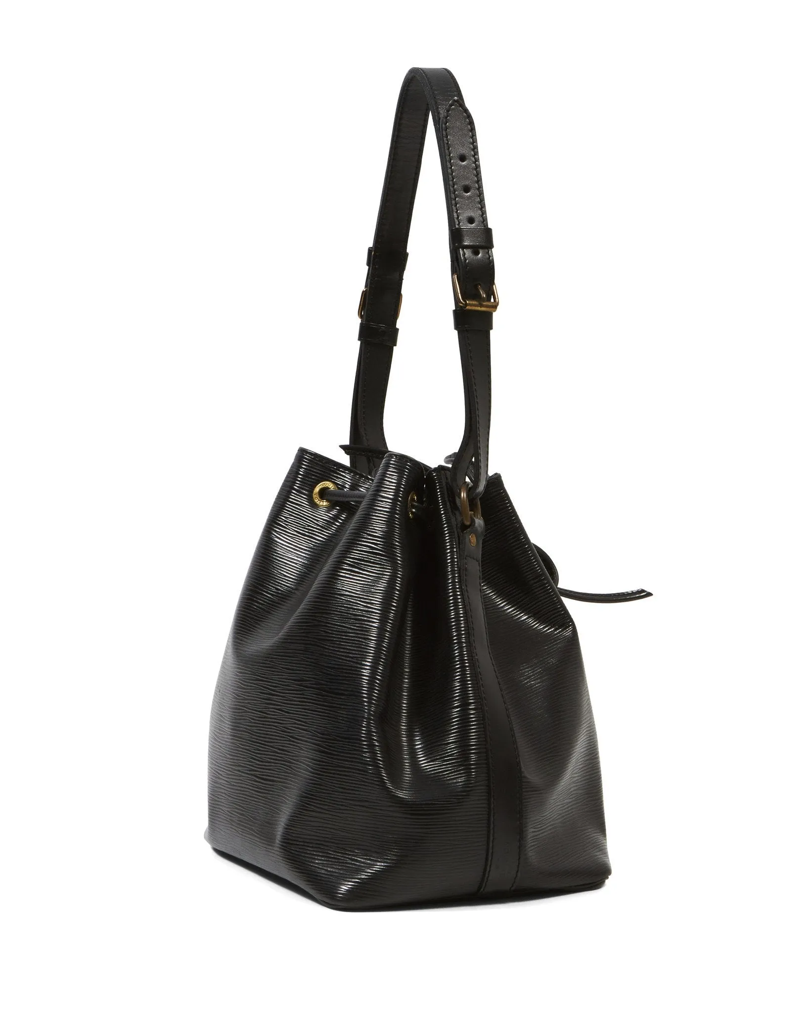 Louis Vuitton Black Epi Leather Noe PM