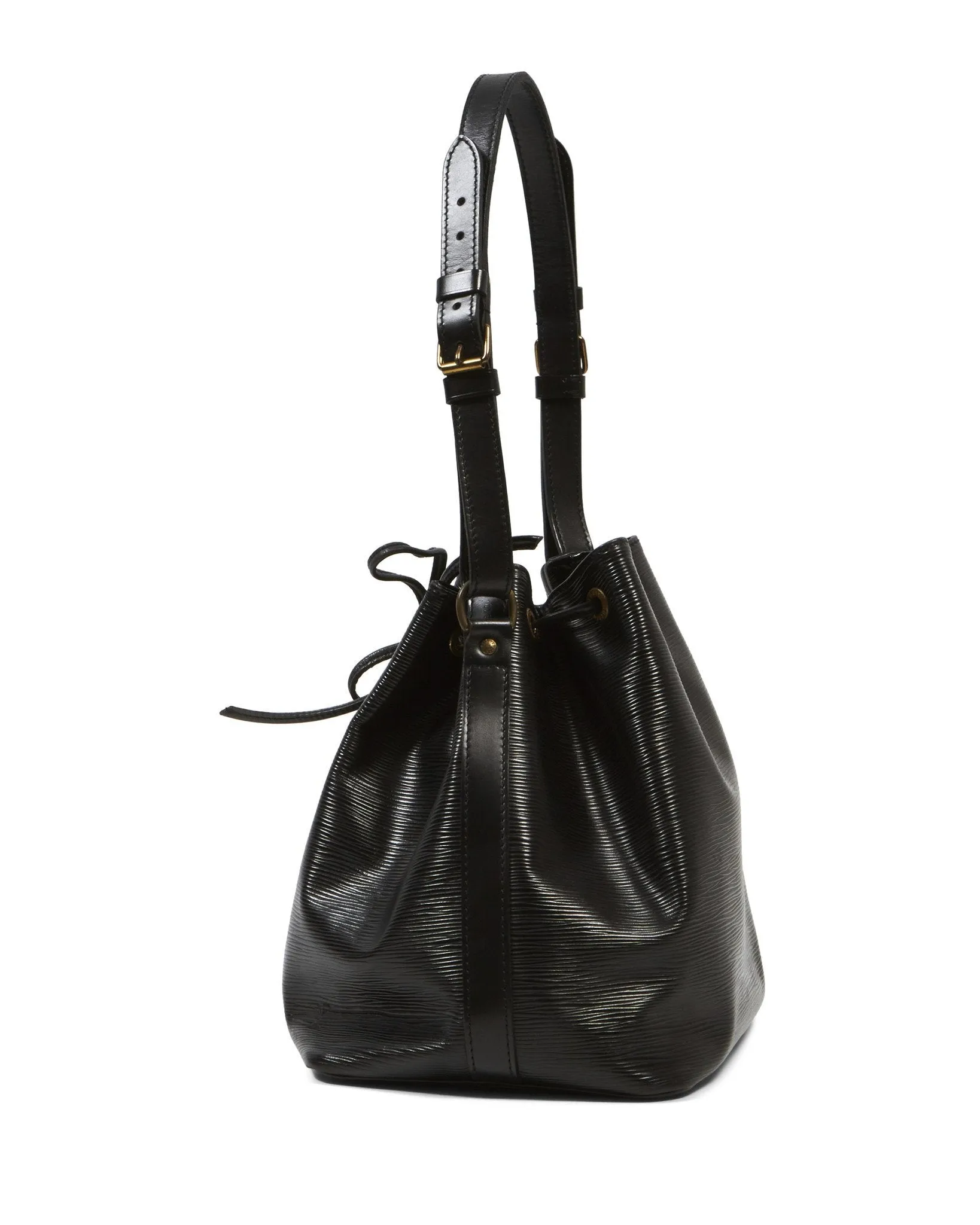 Louis Vuitton Black Epi Leather Noe PM