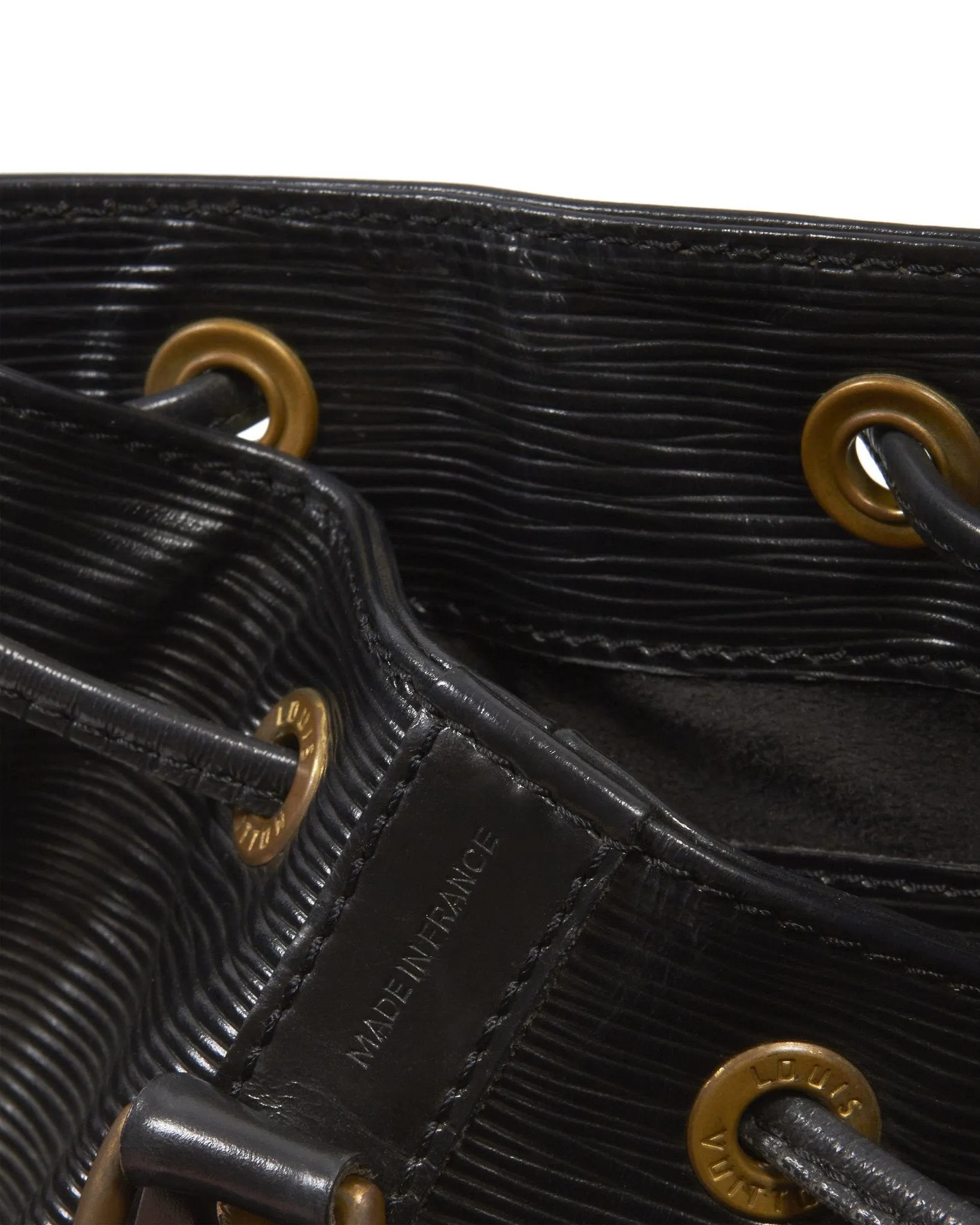 Louis Vuitton Black Epi Leather Noe PM