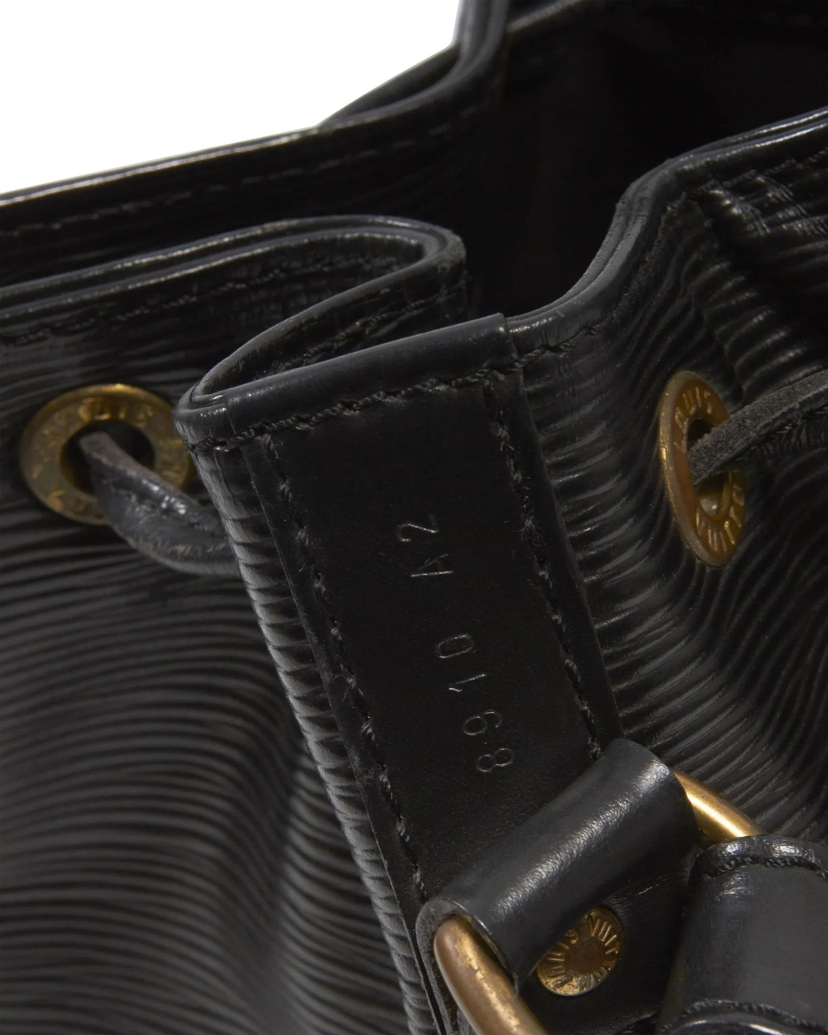 Louis Vuitton Black Epi Leather Noe PM