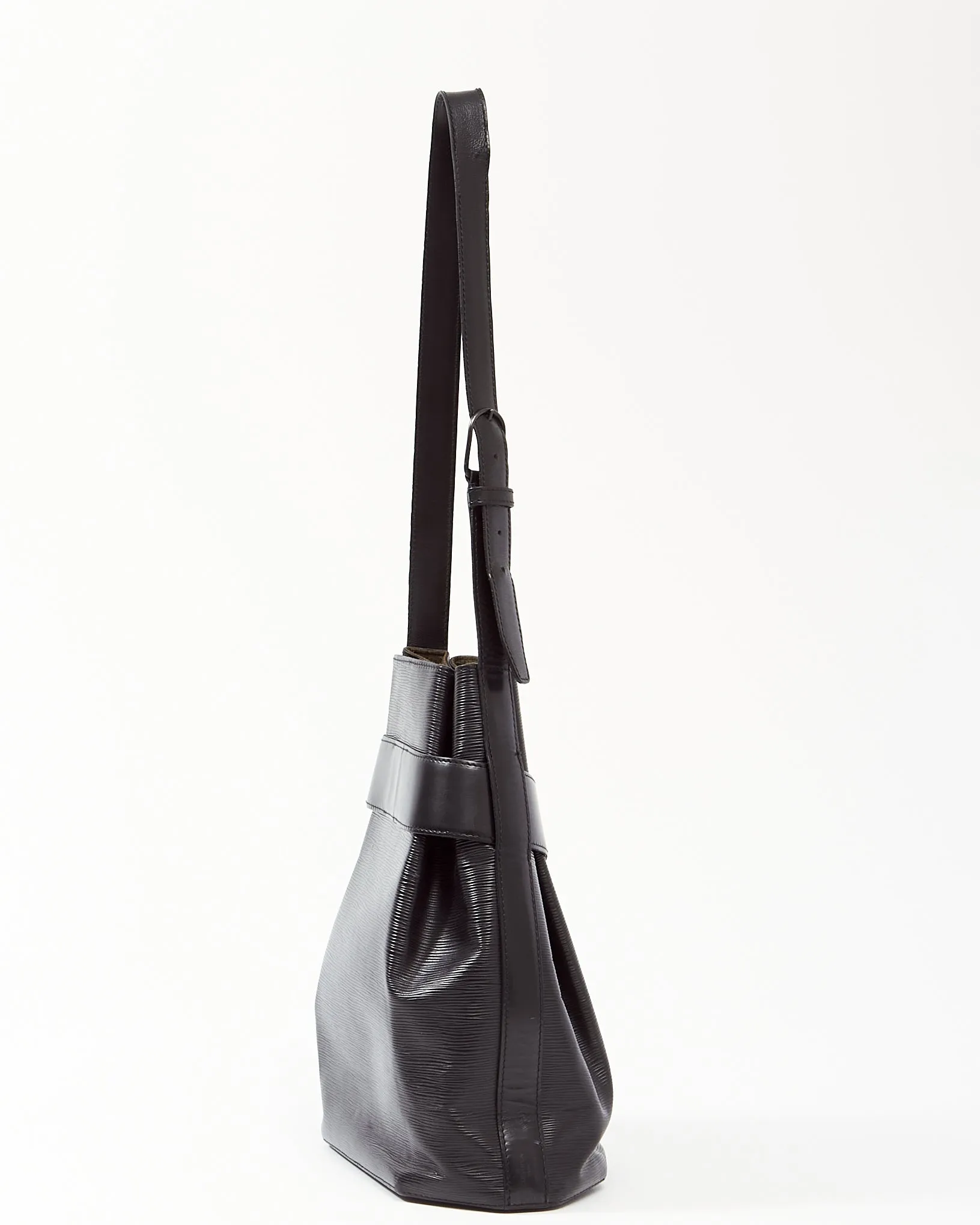 Louis Vuitton Black Epi Leather Sac D’Epaule 30