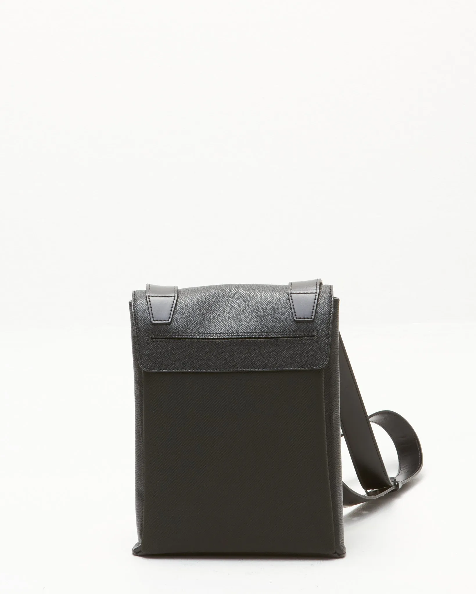 Louis Vuitton Black Taiga Leather and Canvas Crossbody