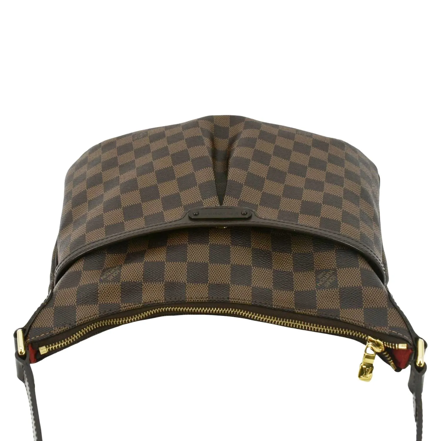 LOUIS VUITTON Bloomsbury Damier Ebene Crossbody Bag Brown