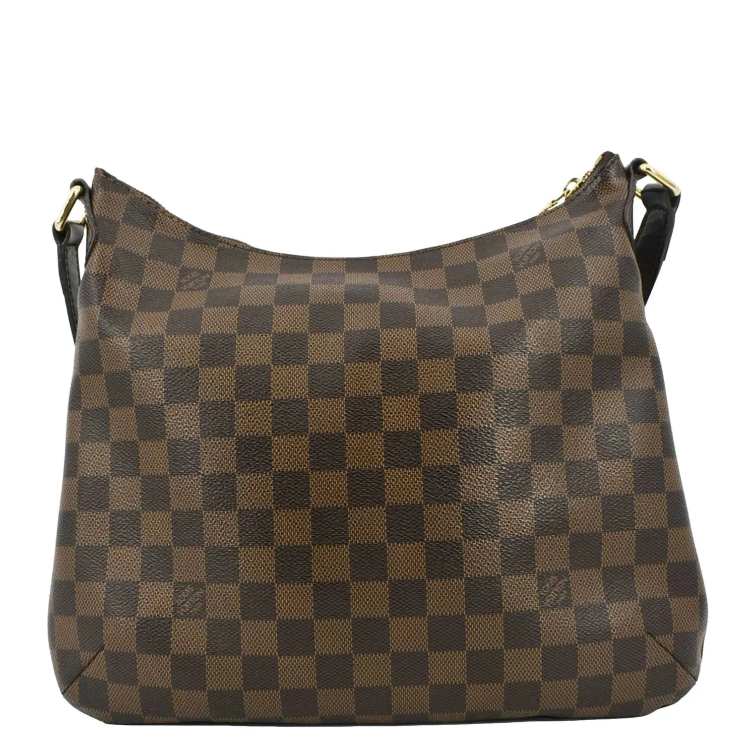 LOUIS VUITTON Bloomsbury Damier Ebene Crossbody Bag Brown
