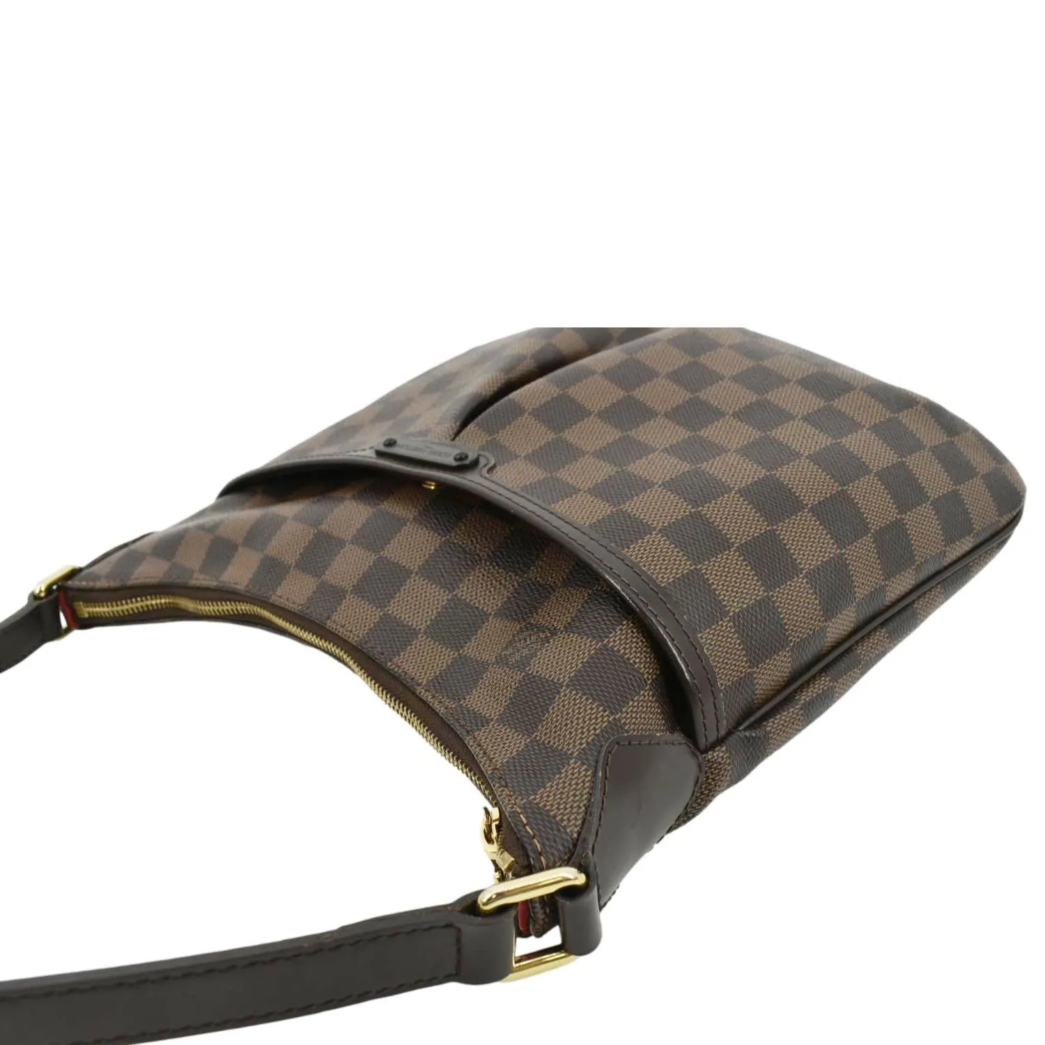 LOUIS VUITTON Bloomsbury Damier Ebene Crossbody Bag Brown