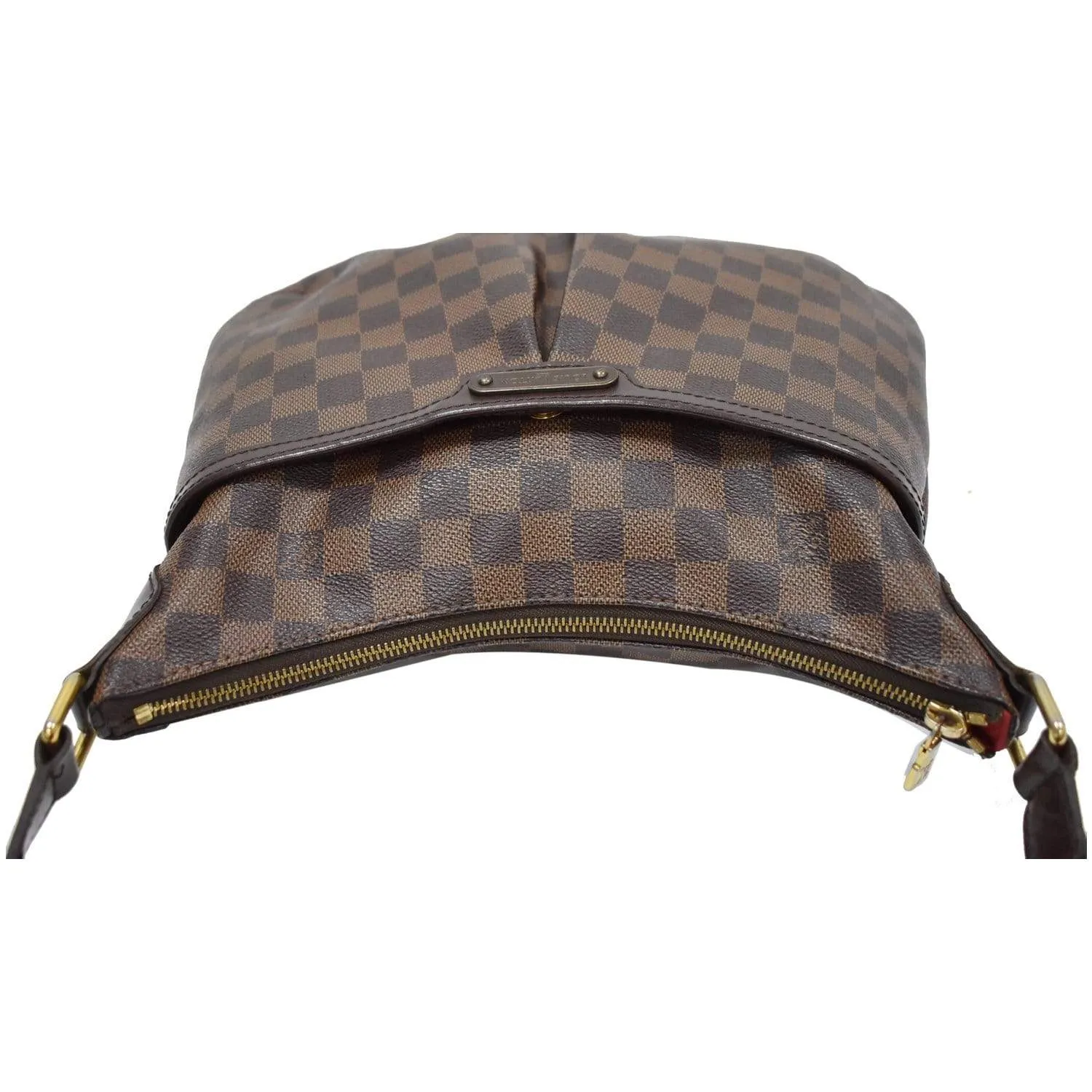 LOUIS VUITTON Bloomsbury PM Damier Ebene Crossbody Bag Brown