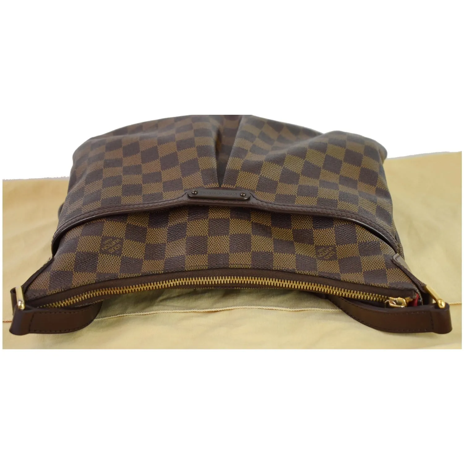 LOUIS VUITTON Bloomsbury PM Damier Ebene Crossbody Bag Brown