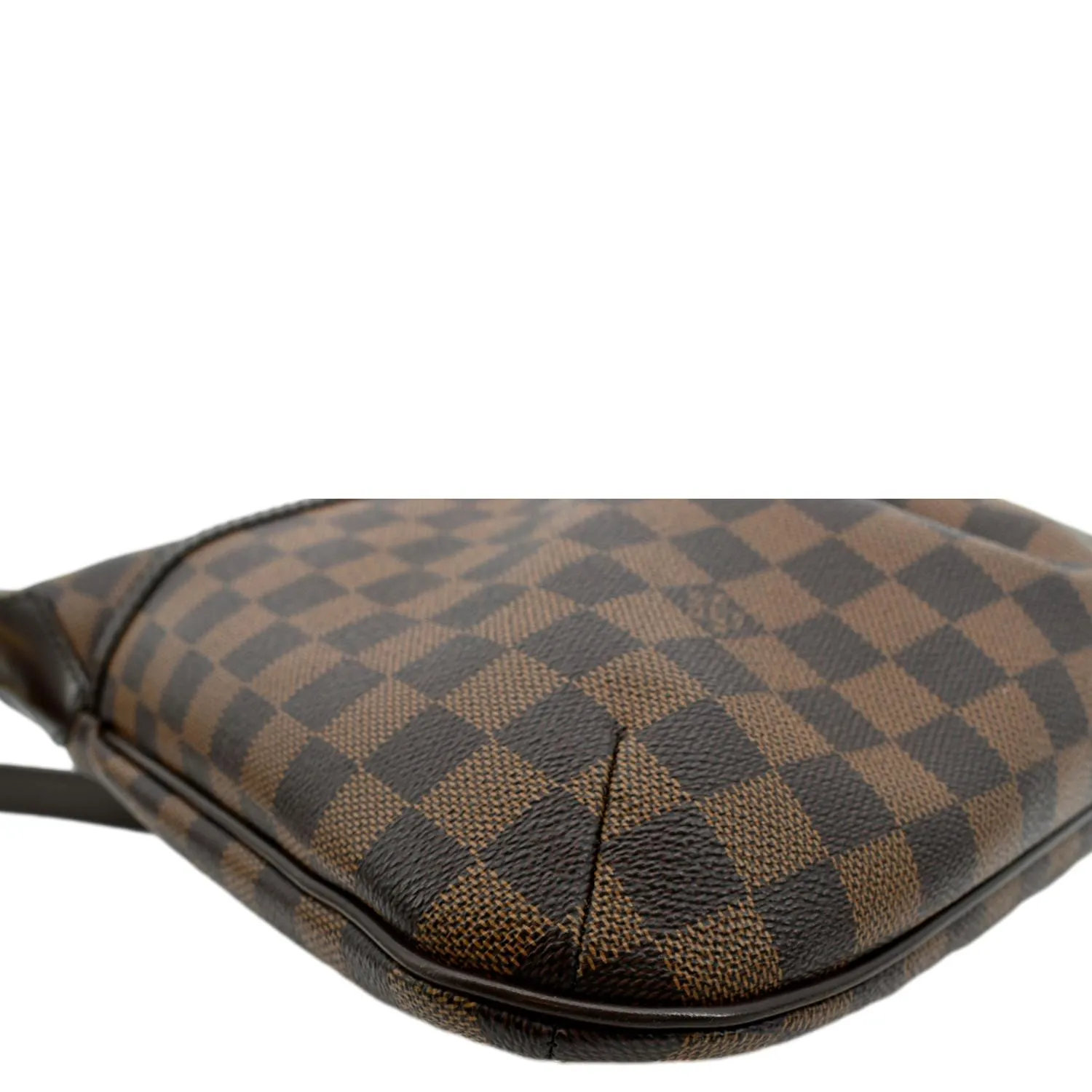 LOUIS VUITTON Bloomsbury PM Damier Ebene Crossbody Bag Brown