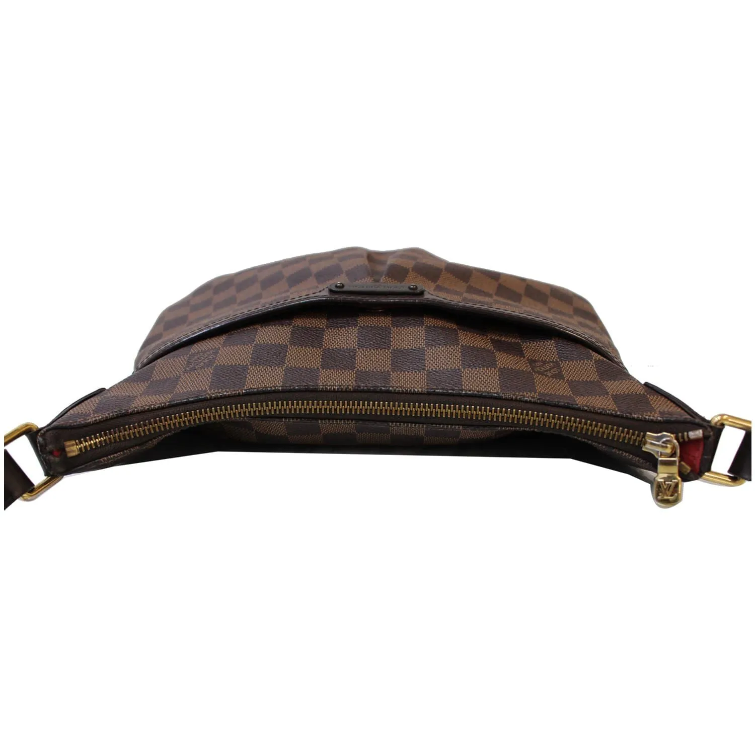 LOUIS VUITTON Bloomsbury PM Damier Ebene Crossbody Bag Brown