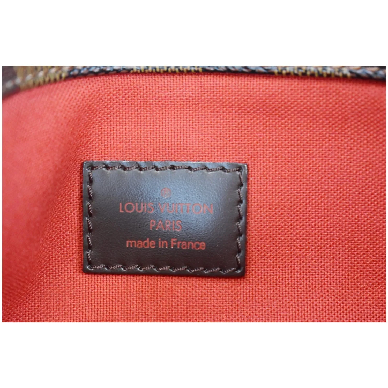 LOUIS VUITTON Bloomsbury PM Damier Ebene Crossbody Bag Brown