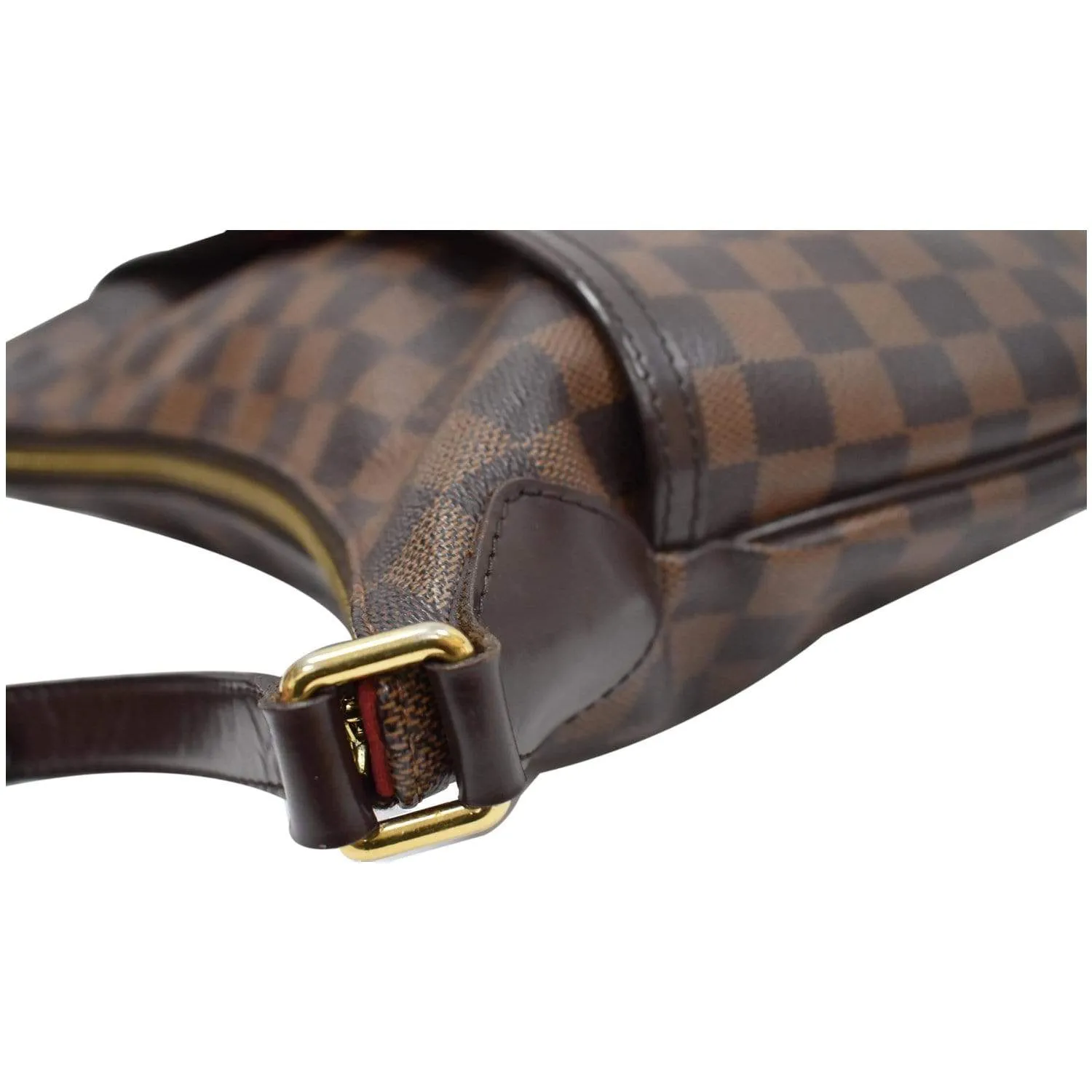 LOUIS VUITTON Bloomsbury PM Damier Ebene Crossbody Bag Brown