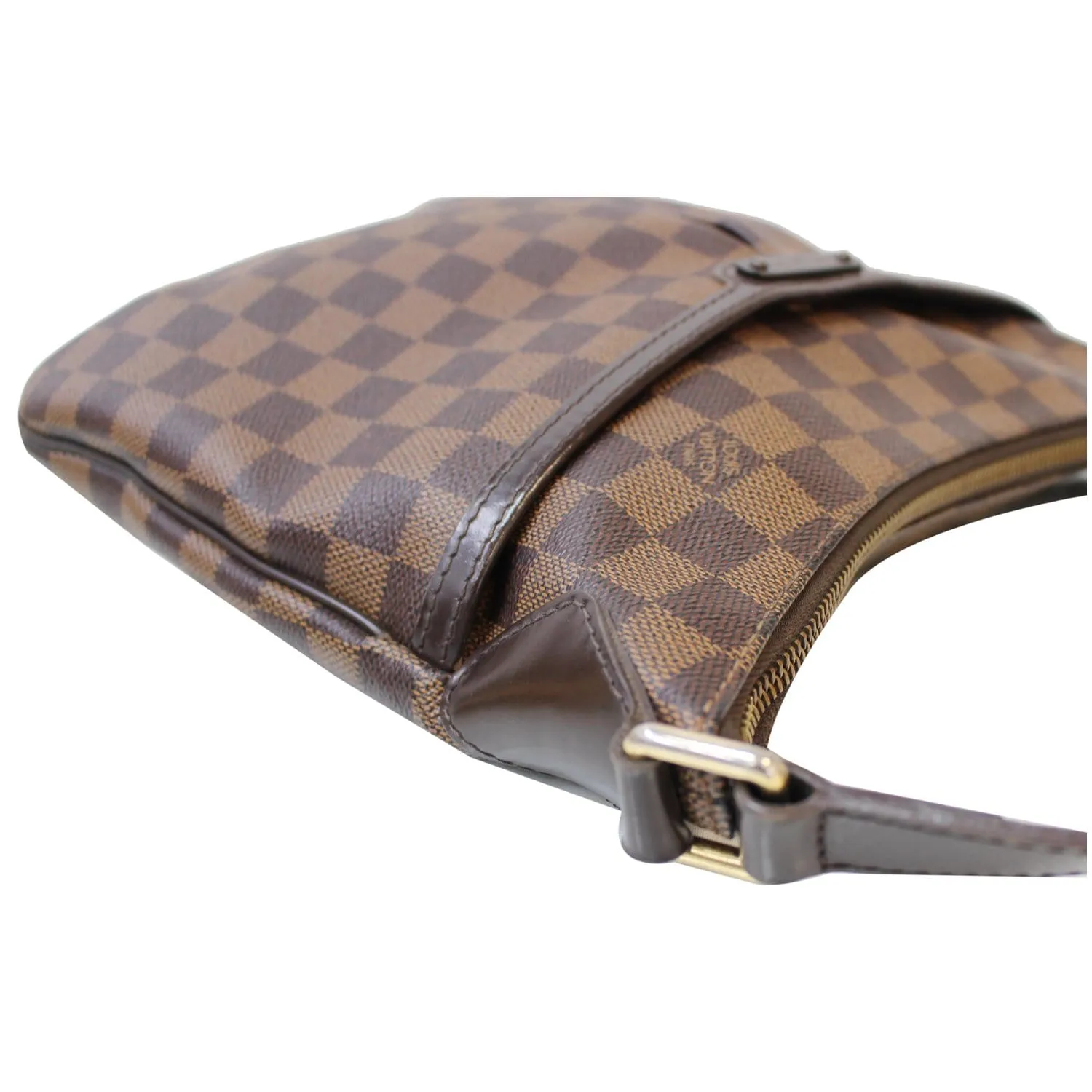 LOUIS VUITTON Bloomsbury PM Damier Ebene Crossbody Bag Brown