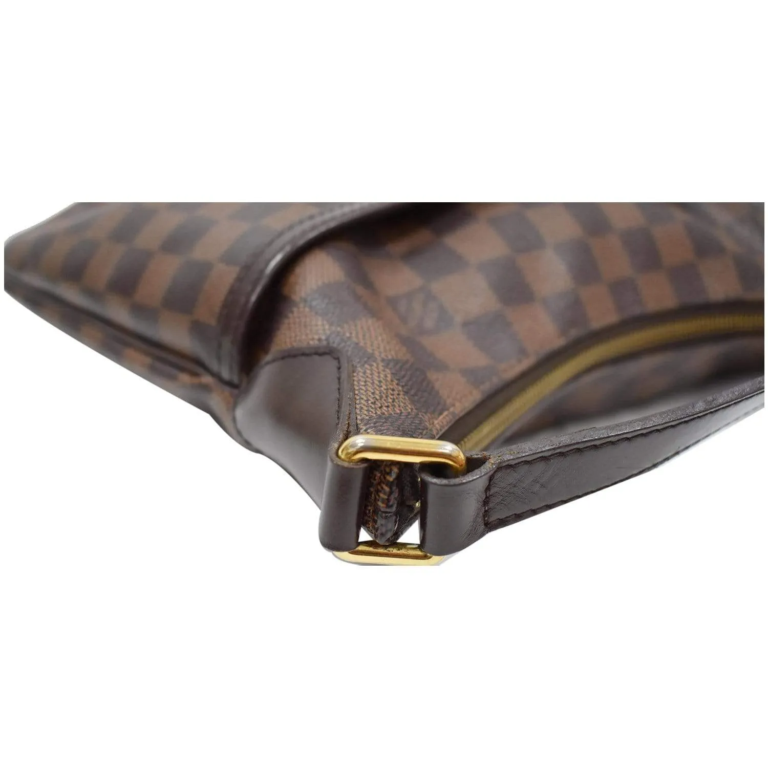 LOUIS VUITTON Bloomsbury PM Damier Ebene Crossbody Bag Brown