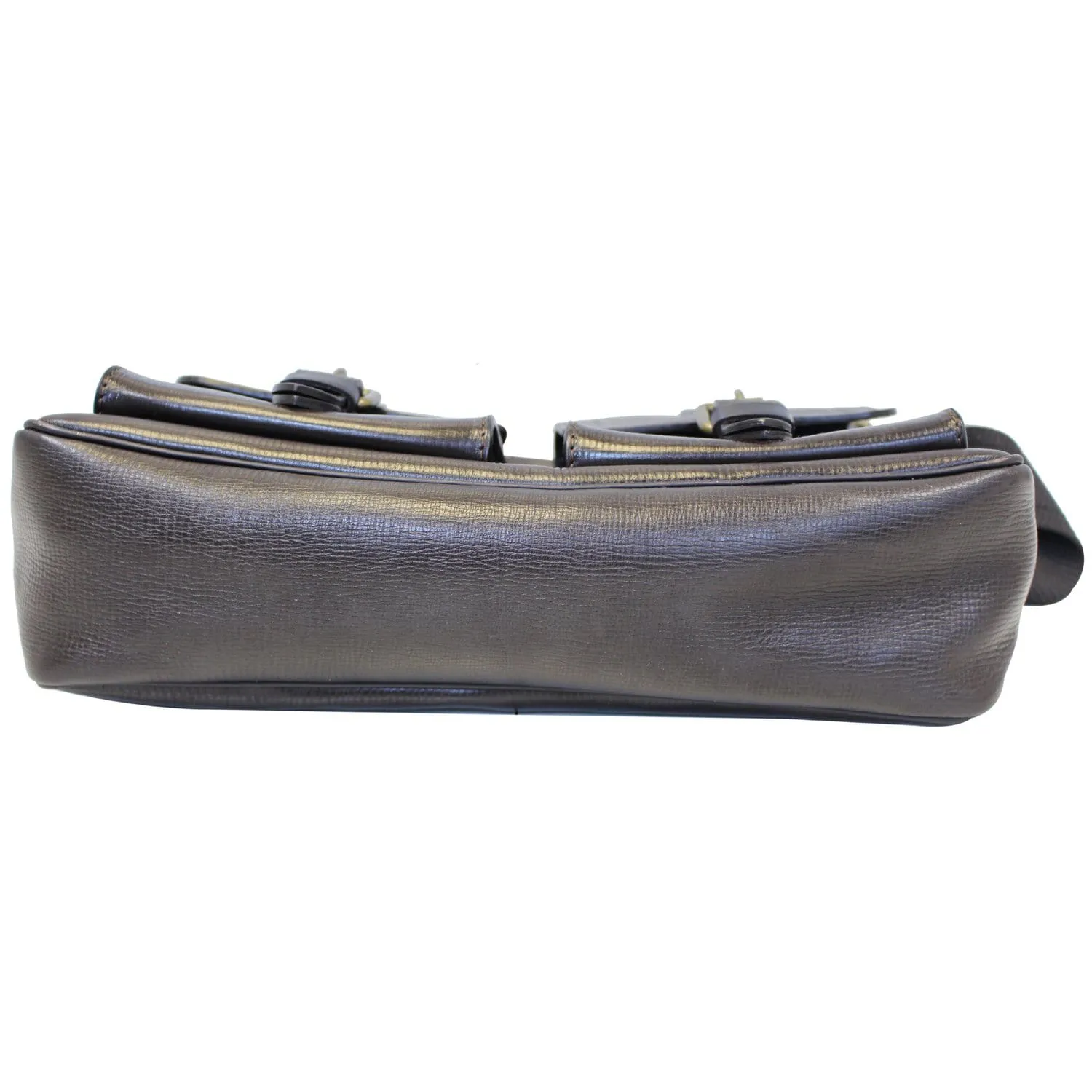 LOUIS VUITTON Brown Utah Leather Wichita Messenger Bag
