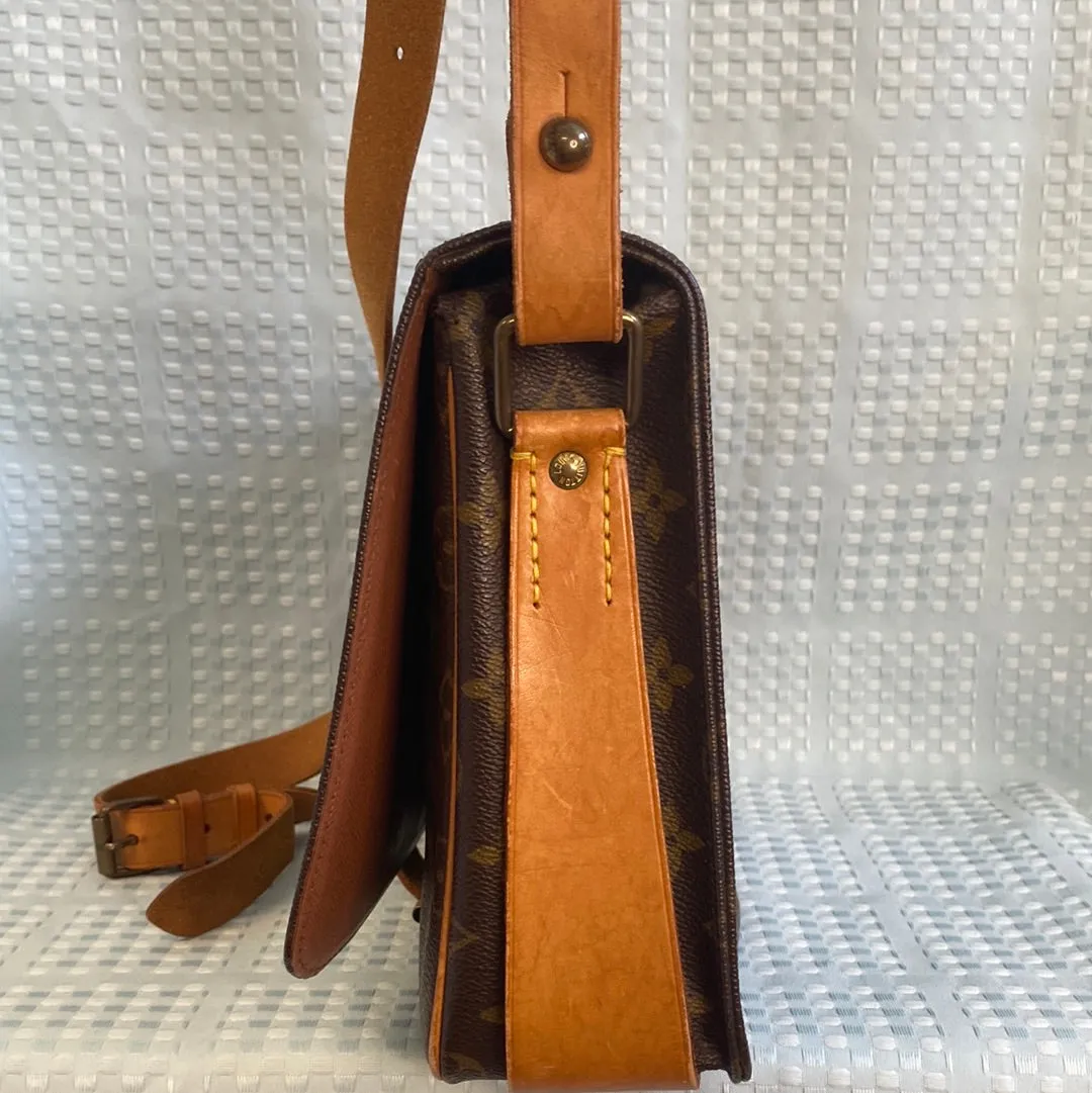 Louis Vuitton Cartouchiere GM Monogram Canvas Crossbody